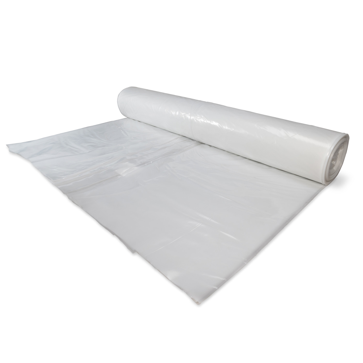 40' x 100' Clear 6 mil Greenhouse Plastic Sheeting, LDPE Film Roll, 4000 sq. ft. Area 3